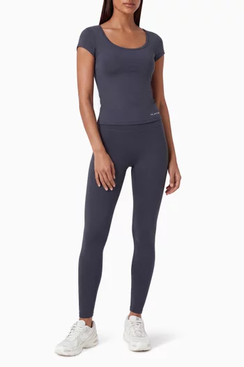 Foundation Scoop-neck Top in Body Luxe