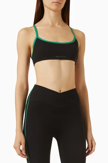Reveal Sports Bra in Active Lite