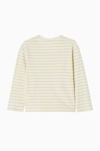 Striped T-shirt in Cotton