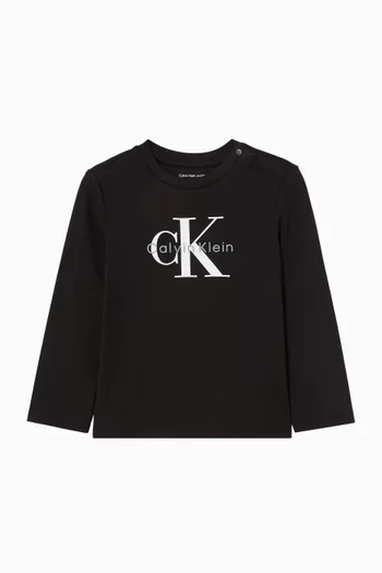 Logo-print T-shirt in Cotton