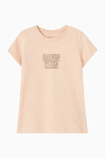 Script Logo T-shirt in Cotton