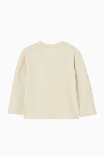 Logo-print T-shirt in Cotton