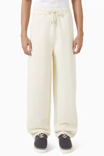 Heritage Label Sweatpants in Cotton-fleece