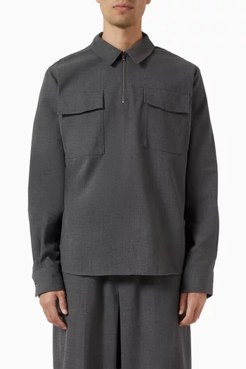 Classic Zipped Polo Shirt