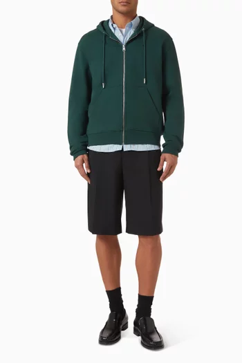 Ami de Coeur Zip Hoodie in Loopback Fleece