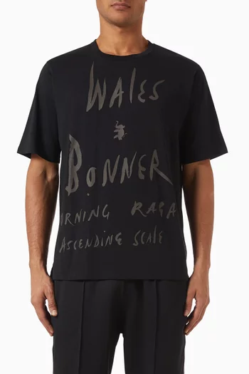 Raga Graphic-print T-shirt in Cotton