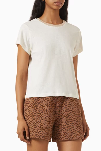 The 70s T-shirt in Hemp & Cotton
