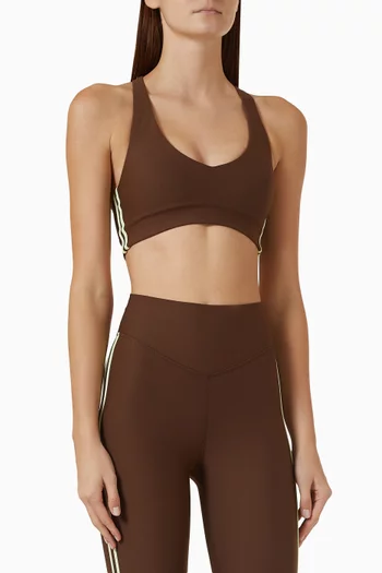 Daytona Jetta Racerback Bra in Recycled Peached