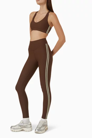 Daytona 25-inch High Midi Pants in Recycled Peached