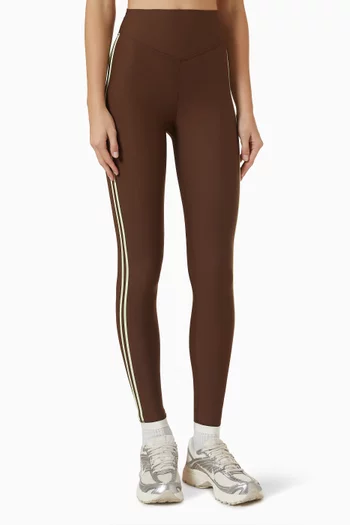 Daytona 25-inch High Midi Pants in Recycled Peached