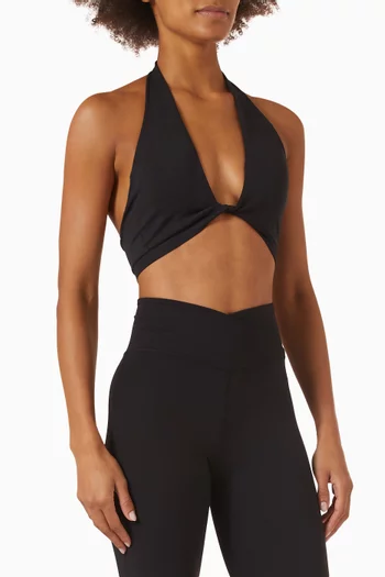 Sculpt Seamless Twist-front Bra