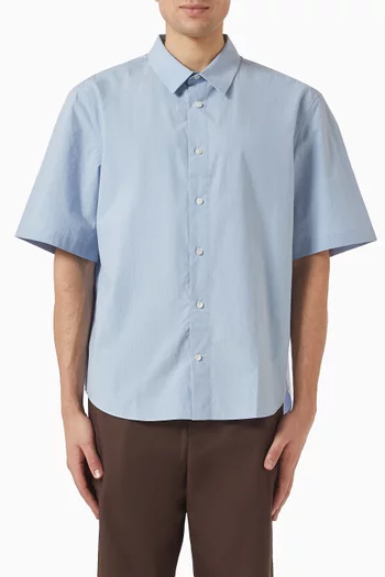Loose-fit Shirt in Cotton-poplin