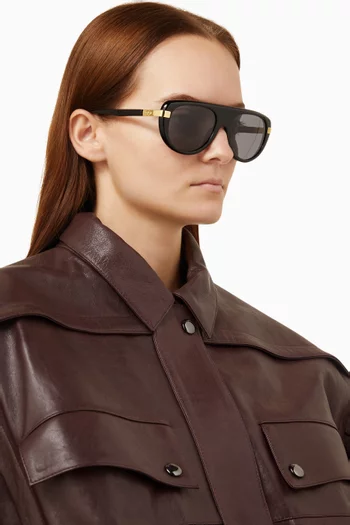 Sol D-frame Sunglasses in Acetate
