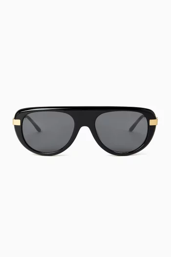 Sol D-frame Sunglasses in Acetate