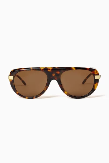 Sol D-frame Sunglasses in Acetate