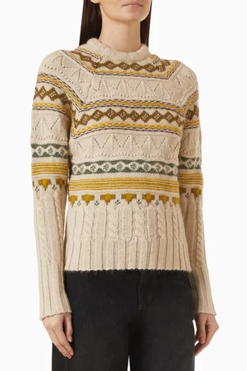 Luis Knit Sweater in Alpaca Blend