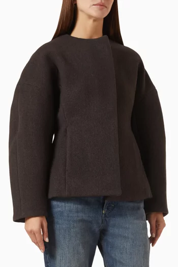 France Jacket in Cotton Blend