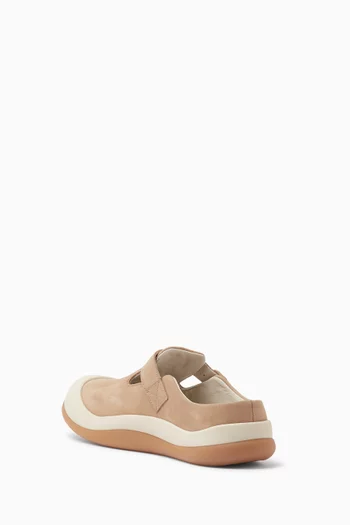 Squish T-Bar Mules in Suede