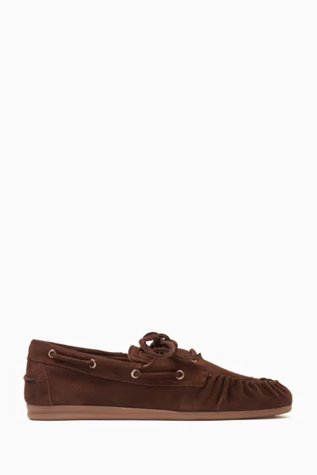 Rowan Boat Loafers in Suede