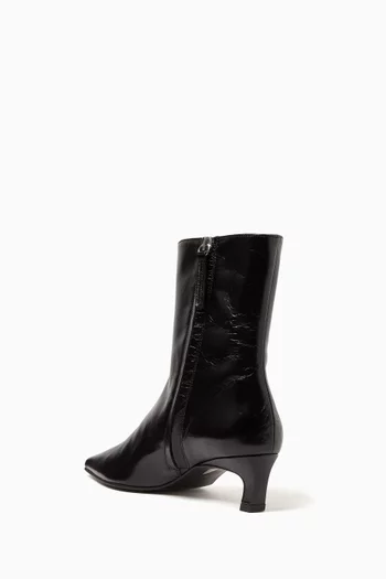 Ambar Rift 50 Ankle Boots in Leather