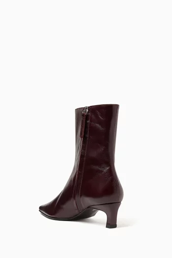 Ambar Rift 50 Ankle Boots in Leather