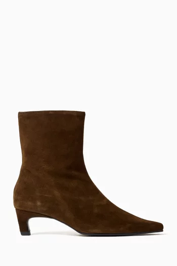 Ambar 50 Ankle Boots in Suede