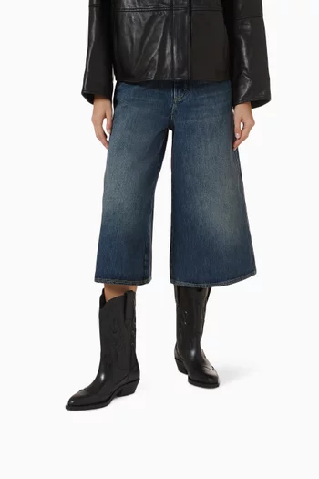 Calyx Cowboy Boots in Leather
