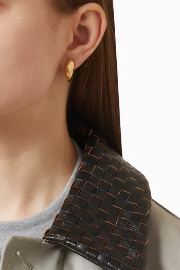 Candy Claw Earrings in 18kt Gold-finish Sterling Silver