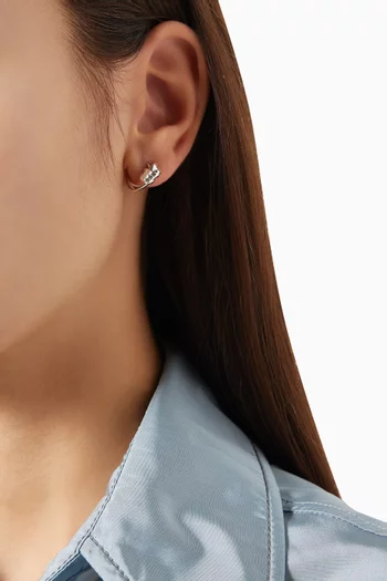Knot Earrings in Sterling Silver