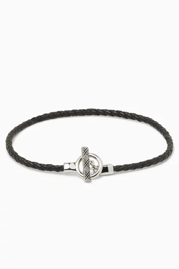 Rope Bracelet in Leather