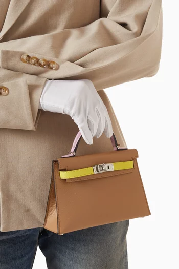 Unused Kelly 20 Sellier Bag in Epsom Leather
