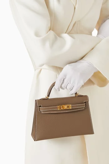 Unused Kelly 20 Sellier Bag in Epsom Leather