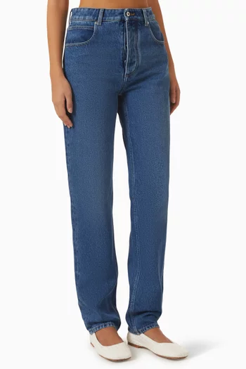 Straight-leg Jeans in Denim