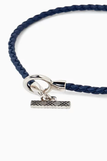 Veneta Bracelet in Braided Nappa Leather
