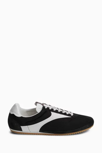 Shot Sneakers in Calfskin & Nylon