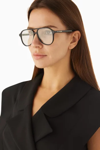 نظارة سكاوت بإطار أفياتور أسيتات