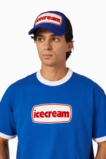 Logo Trucker Cap in Mesh