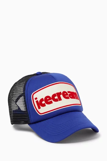 Logo Trucker Cap in Mesh
