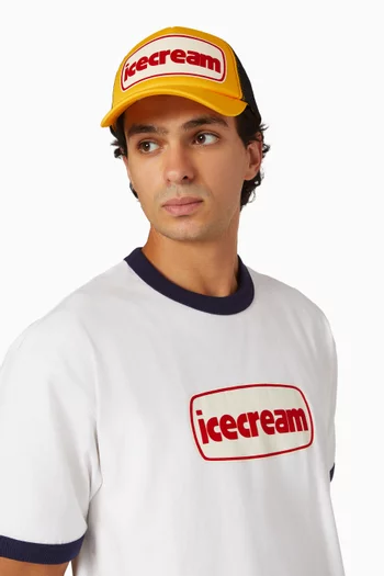 Logo Trucker Cap in Mesh