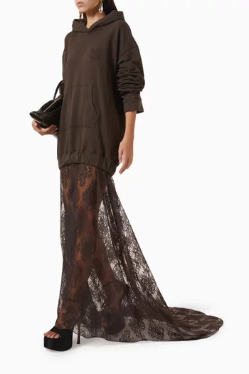 Hoodie Maxi Dress