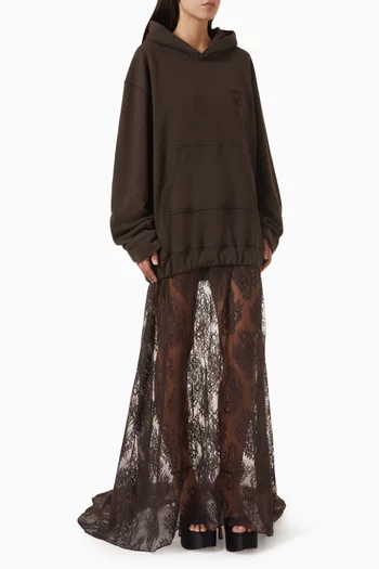Hoodie Maxi Dress