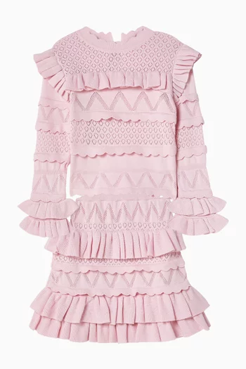 Pointelle Knit Top