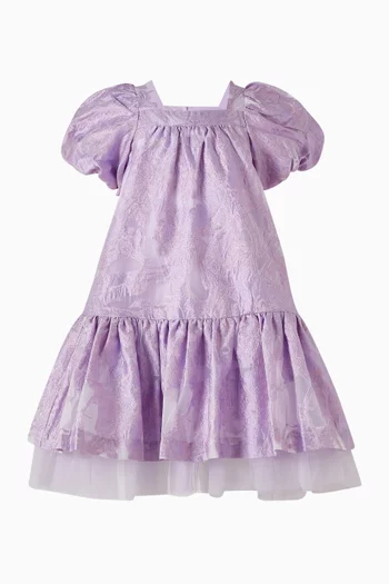 Starlet Dress in Floral Jacquard