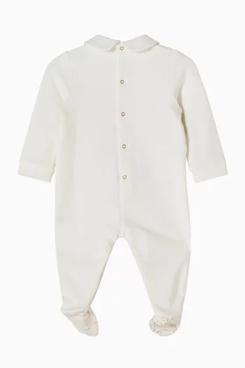 Geo Map Bowtie Sleepsuit