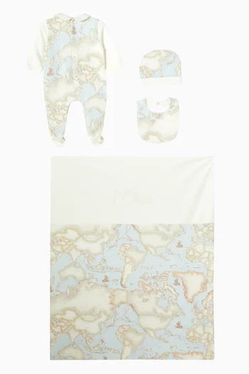 4-piece Geo Map Gift Set