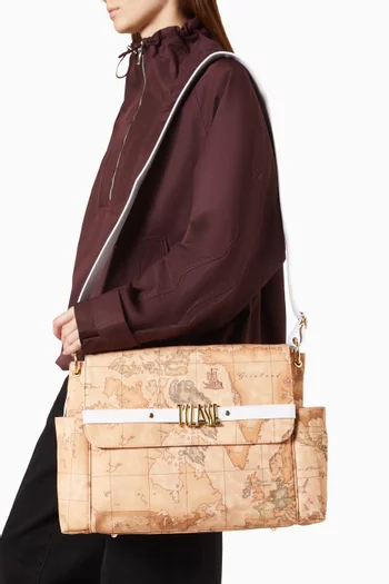 Map-print Changing Bag