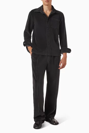 Marte Shirt in Velour