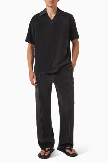 Serif Shirt in Velour