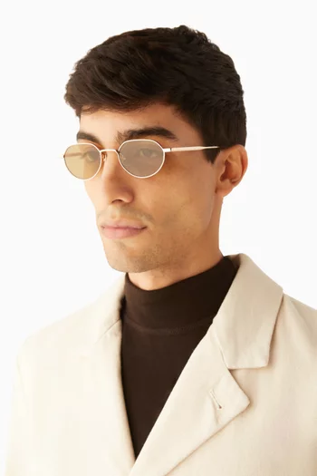 Lucien Sunglasses in Titanium