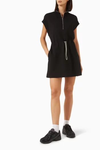 Avaya Half-zip Mini Dress